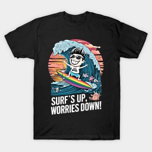 Catch the Wave - Surfing Away the Stress T-Shirt